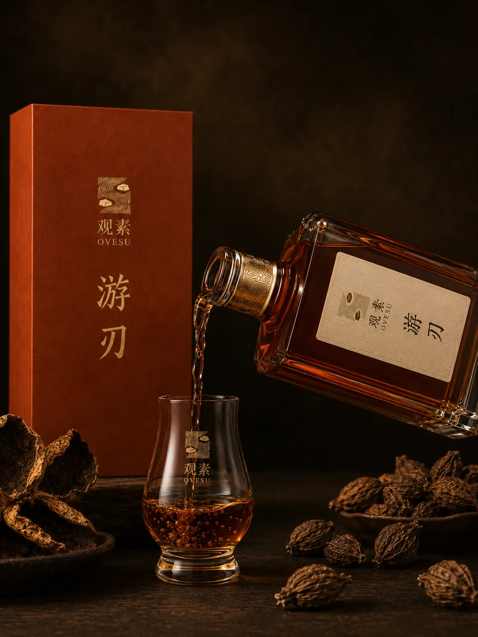 游刃倒酒与场景细节
